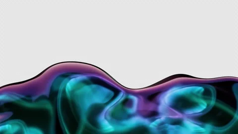 Colorful Soap Bubble. Transparent, shiny sphere of glass. Seamless loop Stock Footage 337376742