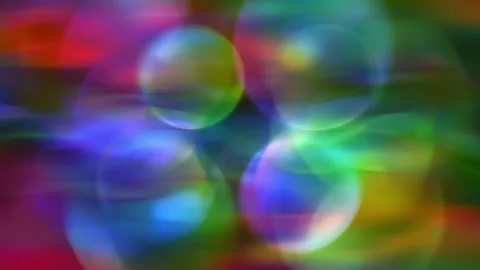 Colorful Soft Bokeh Light Orbs Abstract Background Stock-Footage 336861455