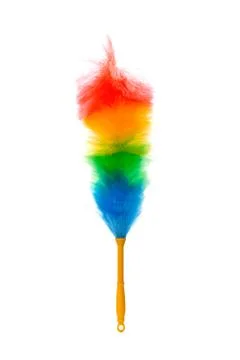 Colorful soft duster Stock Photos