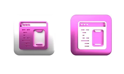 Colorful Software, web developer programming code icon isolated on white ba.. 스톡 사진