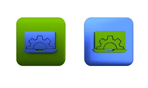 Colorful Software, web development, programming concept icon isolated on wh.. Stock Illustration
