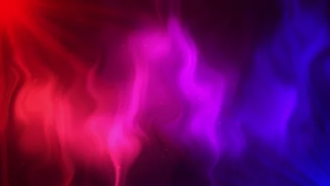 Colorful Space waves with Particles and Flares Stock Footage 249712425