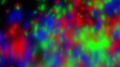 Colorful spark effect drop from sky animation Stock Footage 204039258