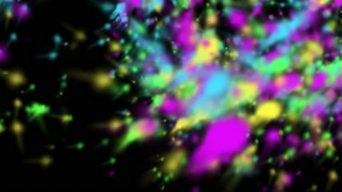 Colorful sparkle drop effect animation background Stock Footage 208592770