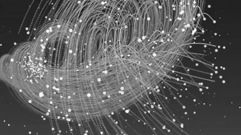 Colorful Sparkling Lights Animation Loop  스톡 동영상 222454759