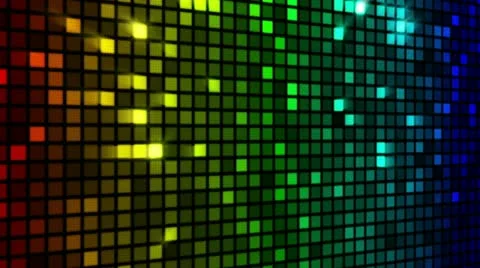 Colorful sparkling wall loopable Stock Footage 11402354