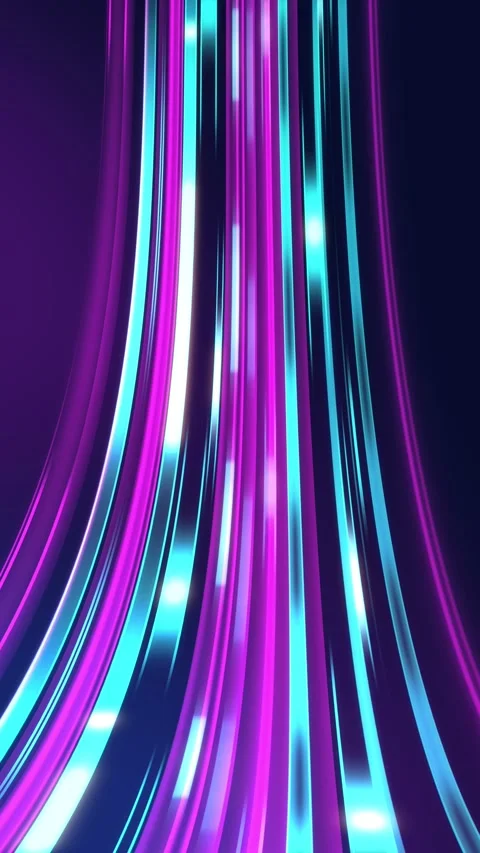 Colorful speed lines, abstract technology looped background. Video stock 240724533