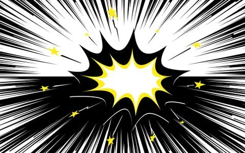 Colorful speed lines background. Cloud for explosion. Effect motion lines Stock-Illustration