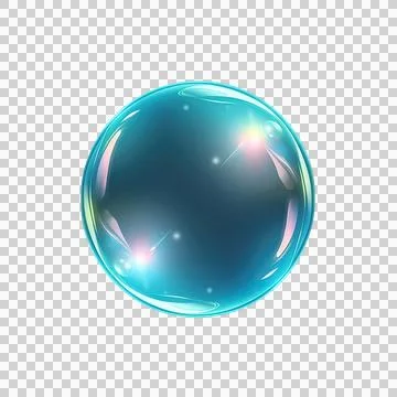 Colorful sphere soap as element Stock Photos
