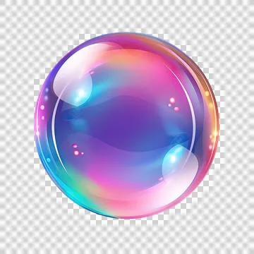 Colorful sphere soap as element Stock Photos