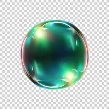 Colorful sphere soap as element Stock Photos