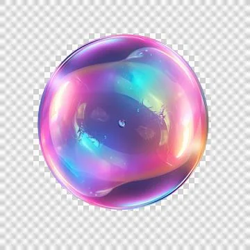 Colorful sphere soap as element Stock Photos