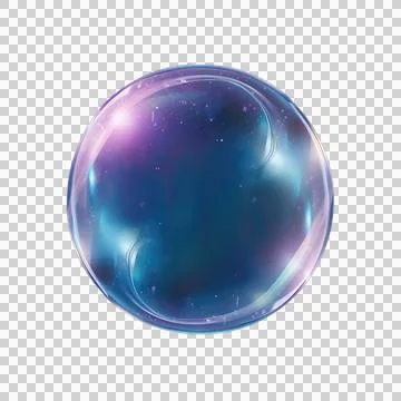 Colorful sphere soap as element Stock Photos