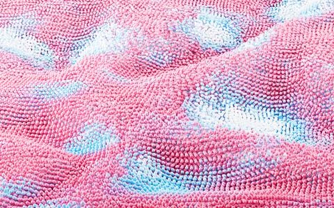 Colorful spheres background, 3d rendering. Stock Illustration