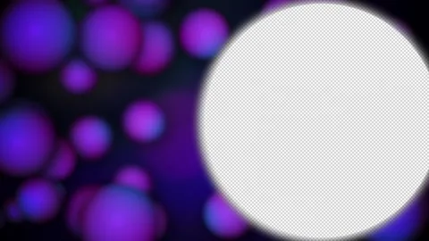 Colorful Spheres with Round Frame 2 Stock-Footage 238994655