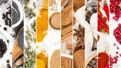Colorful Spice Abstract Stock Footage 152331872