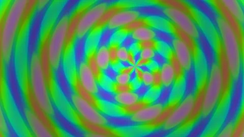 Colorful spinning pattern for live visuals and motion Stock Footage 340516779