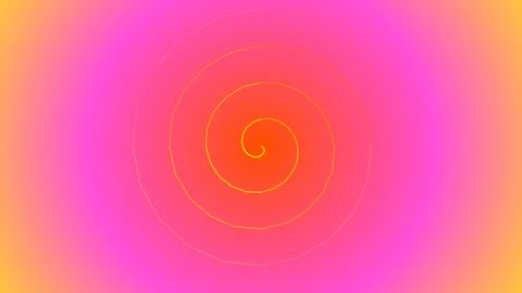 Colorful spiral design with gradient background 스톡 일러스트