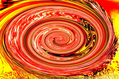 Colorful spiral Stock Illustration