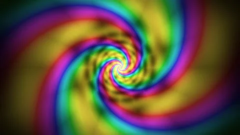 Colorful spiral motion effect on a bright background Stock Footage 337232401