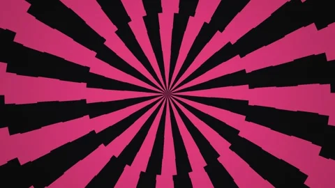 Colorful spiral pattern with black and pink shapes in Stock Footage 339361607