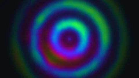 Colorful spiral pattern with blurred effect for creative Stock Footage 338304034