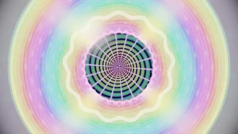 Colorful spiral pattern in a bright abstract background scene Stock Footage 337376191