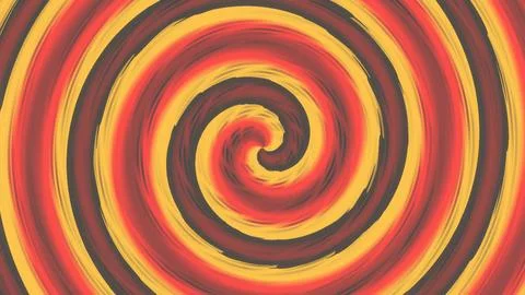 Colorful spiral pattern creates visual interest and movement Stock Illustration