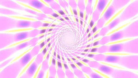 Colorful spiral pattern creating a sense of motion and depth Stock Footage 340844955