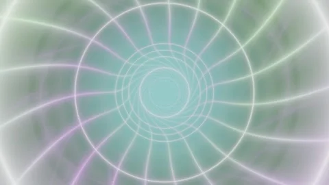 Colorful spiral pattern with lines and light in motion Stock-Footage 337411965
