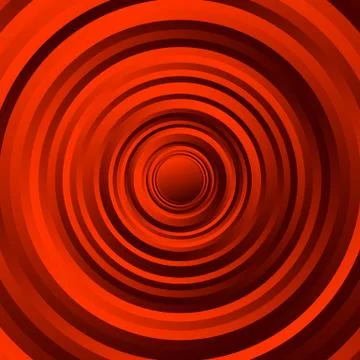 Colorful spirally circle pattern. Rotating circles with gradient fills. Stock-Illustration