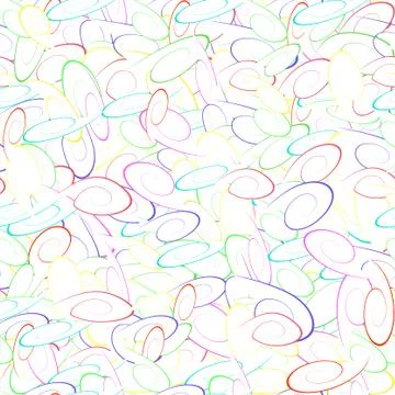 Colorful spirals Illustrazione stock