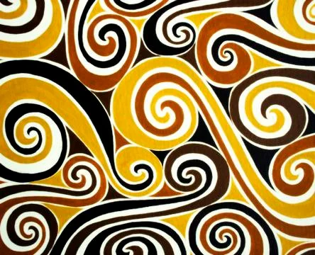 Colorful spirals Stock Illustration