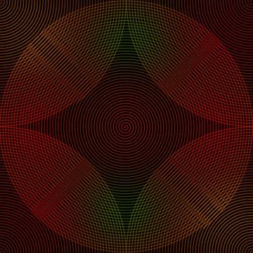 Colorful spirals Stock Photos