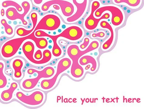 Colorful splash background Stock Illustration