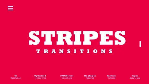 Colorful Splines Transitions Stock After Effects