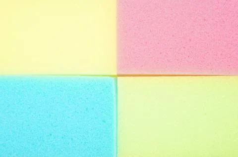 Colorful sponge texture Stock Photos