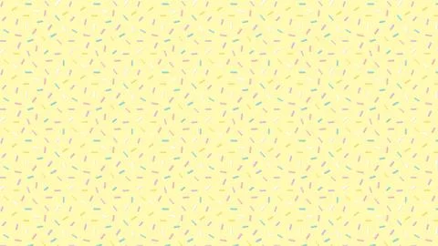 Colorful Sprinkle Pattern Illustrazione stock
