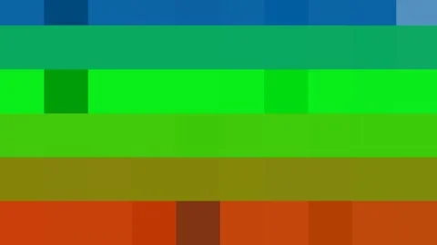 Colorful square 8 bit pixel background, pixel cube Stock Footage 136900663