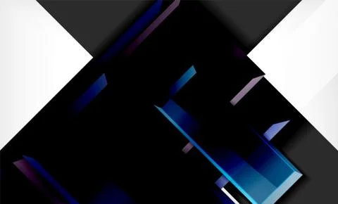 Colorful square and rectangle blocks background Illustrazione stock