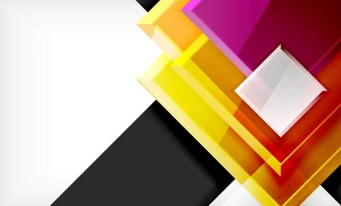 Colorful square and rectangle blocks background 스톡 일러스트