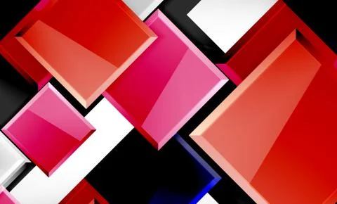 Colorful square and rectangle blocks background 스톡 일러스트
