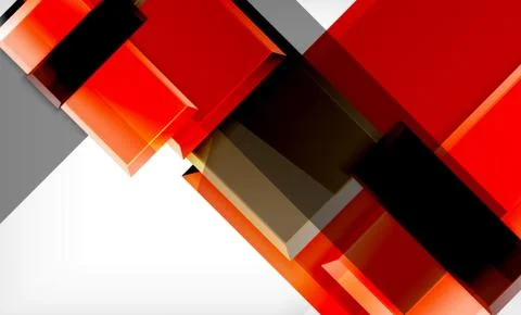 Colorful square and rectangle blocks background 库存插图