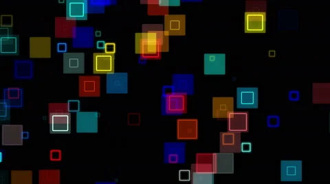 Colorful Square Background Stock Footage 60024574