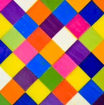 Colorful square background Foto stock