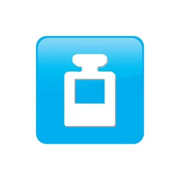 Colorful square buttons for website or app - ink pot Stock Illustration
