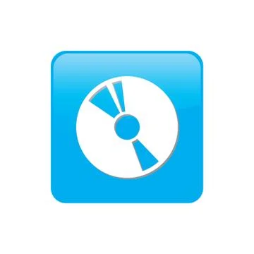 Colorful square buttons for website or app - cd Stock Illustration