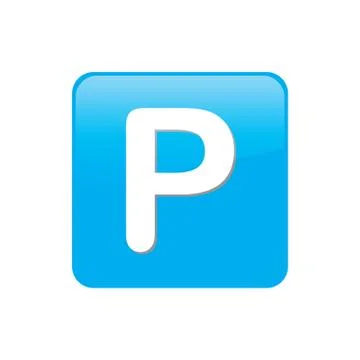 Colorful square buttons for website or app - p 库存插图