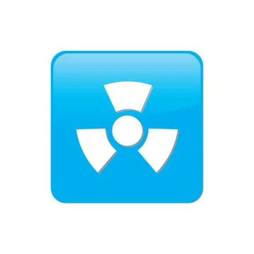 Colorful square buttons for website or app - radioactive イラスト素材