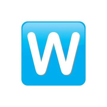 Colorful square buttons for website or app - w イラスト素材